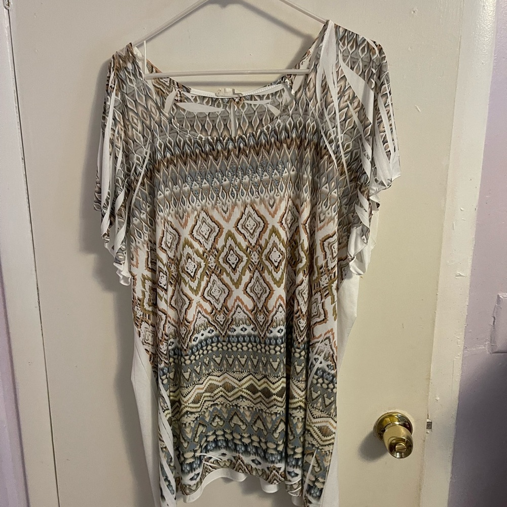 3X sparkle Blouse